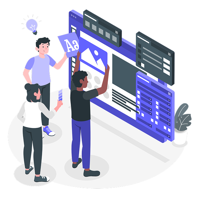 Prakarsa Kreatif Digital Agency Illustration